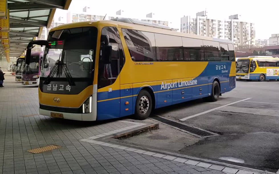 韩国巴士前方展望(水原→全州)