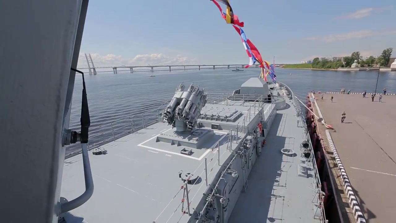 俄罗斯海军波罗的海舰队20380型坚强号(545)护卫舰_哔哩哔哩_bilibili