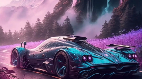 帕加尼zonda穿越幻想世界!