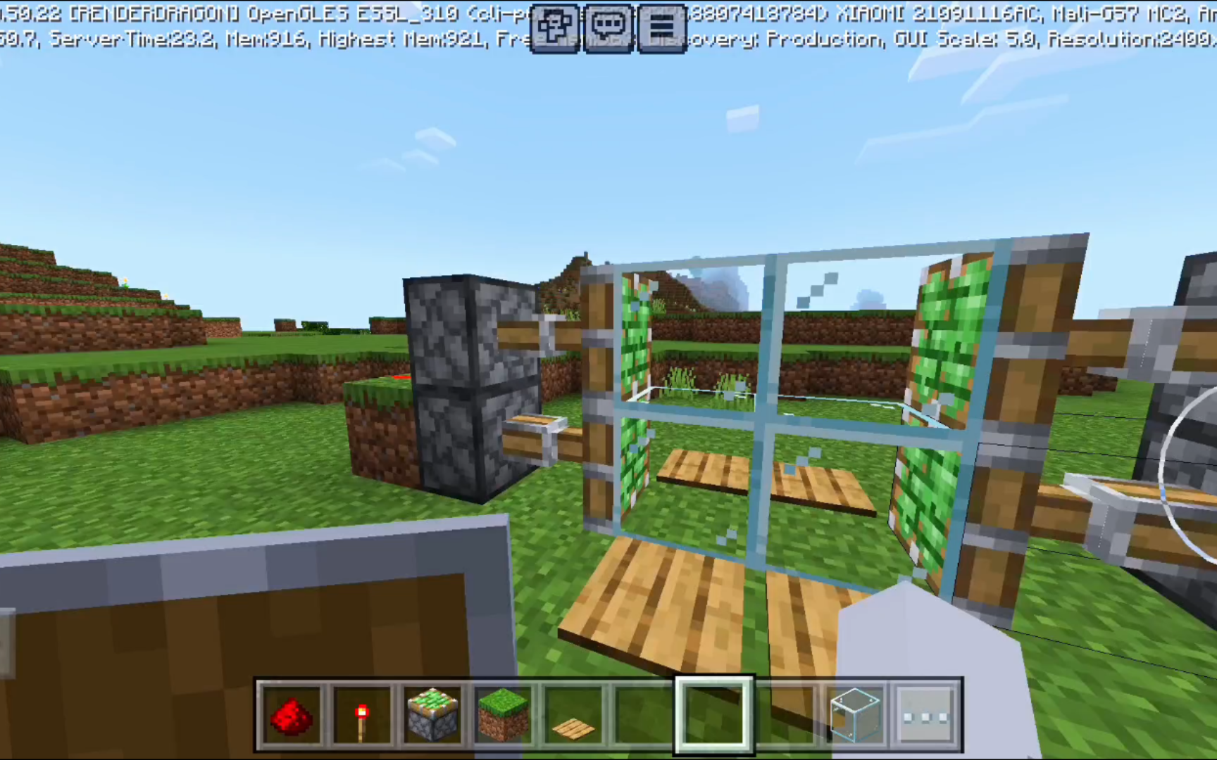 红石自动门教程