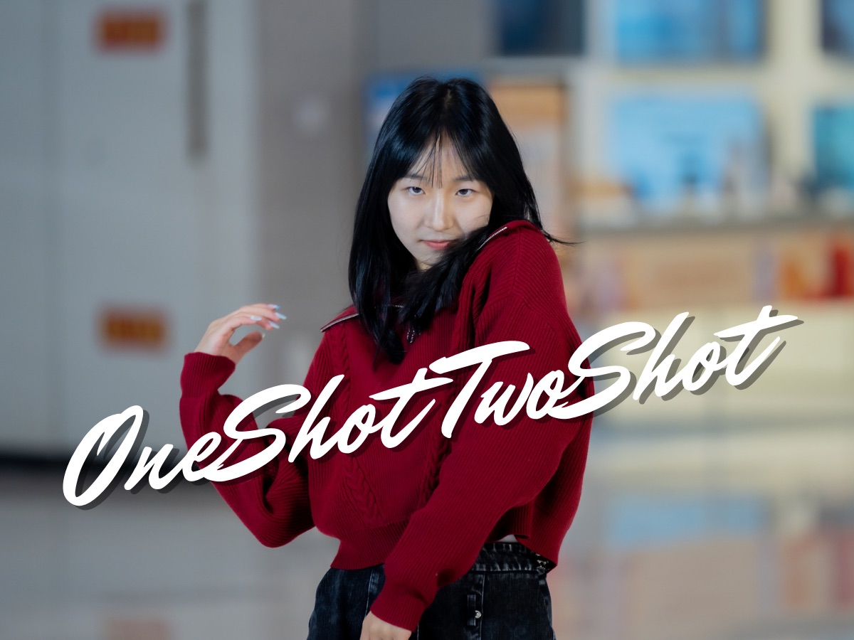 【余宇涵cover】《One Shot Two Shot》20231230 北京福来社随机舞蹈路演哔哩哔哩bilibili