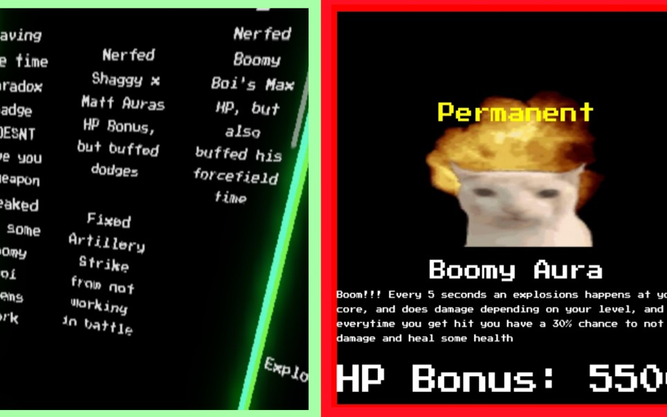 Undertale: Last Reset Buffed Boomy Boi + Shaggy x Matt power小重做