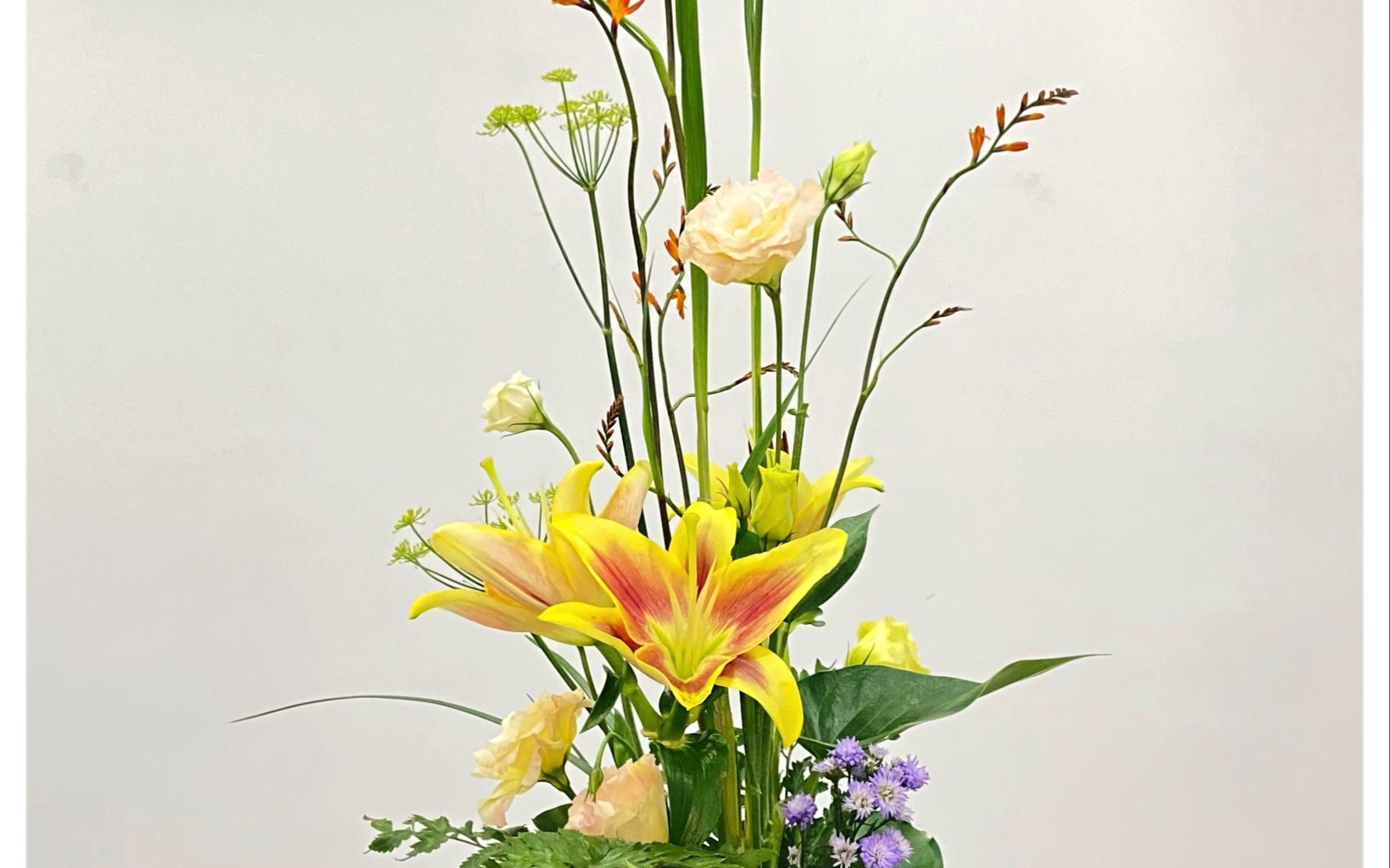 中国传统插花——碗花