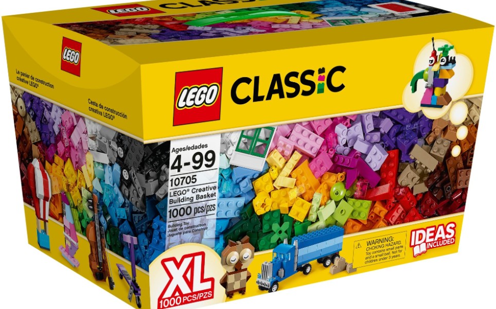 乐高经典创意10705乐高创意拼砌篮速组评测