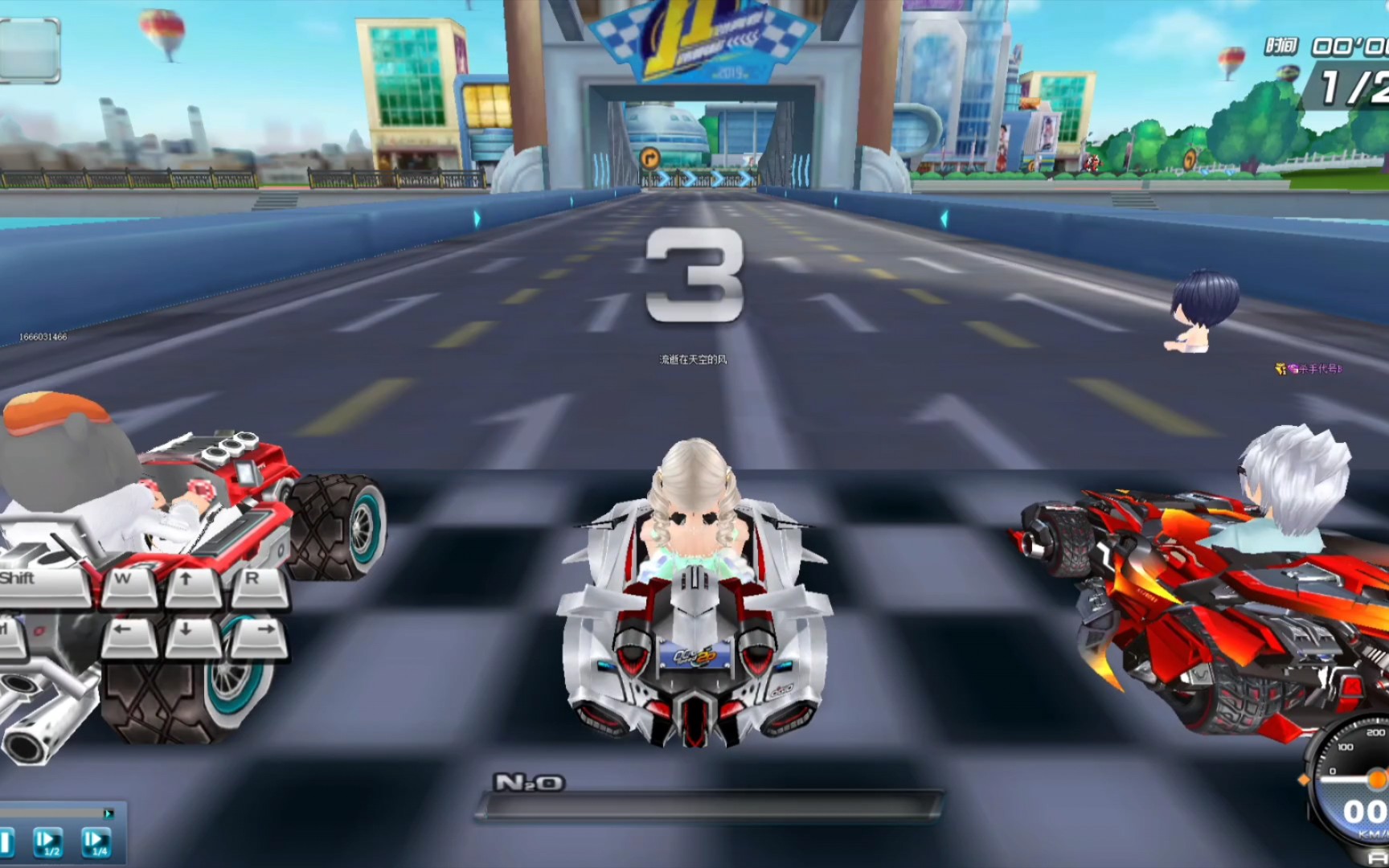 【看赛车】5喷a车 银天使