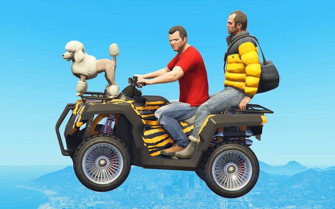 笑到窒息的gta5沙雕&碉堡时刻(g #131)_哔哩哔哩 (゜-゜)つロ 干杯