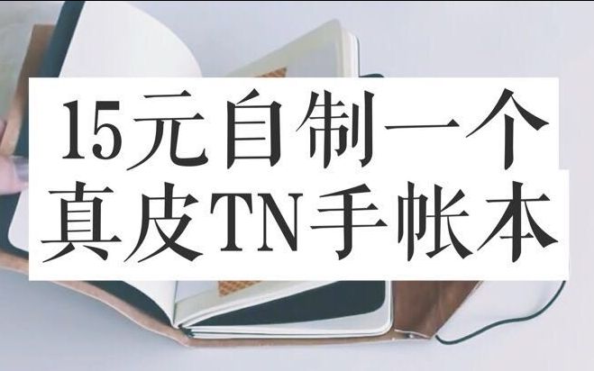 [图]【手帐教程】15元自制一个真皮TN手帐本