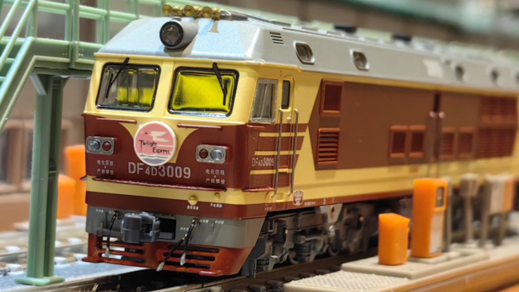 【n比例火车模型】最近一個多月的火车模型跑車合集