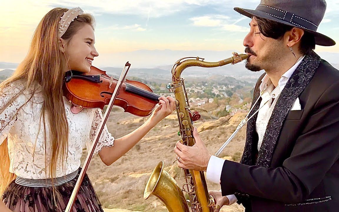 [图]【小提琴+萨克斯】Viva La Vida (Coldplay) - by Karolina Protsenko & Daniele Vitale Sax