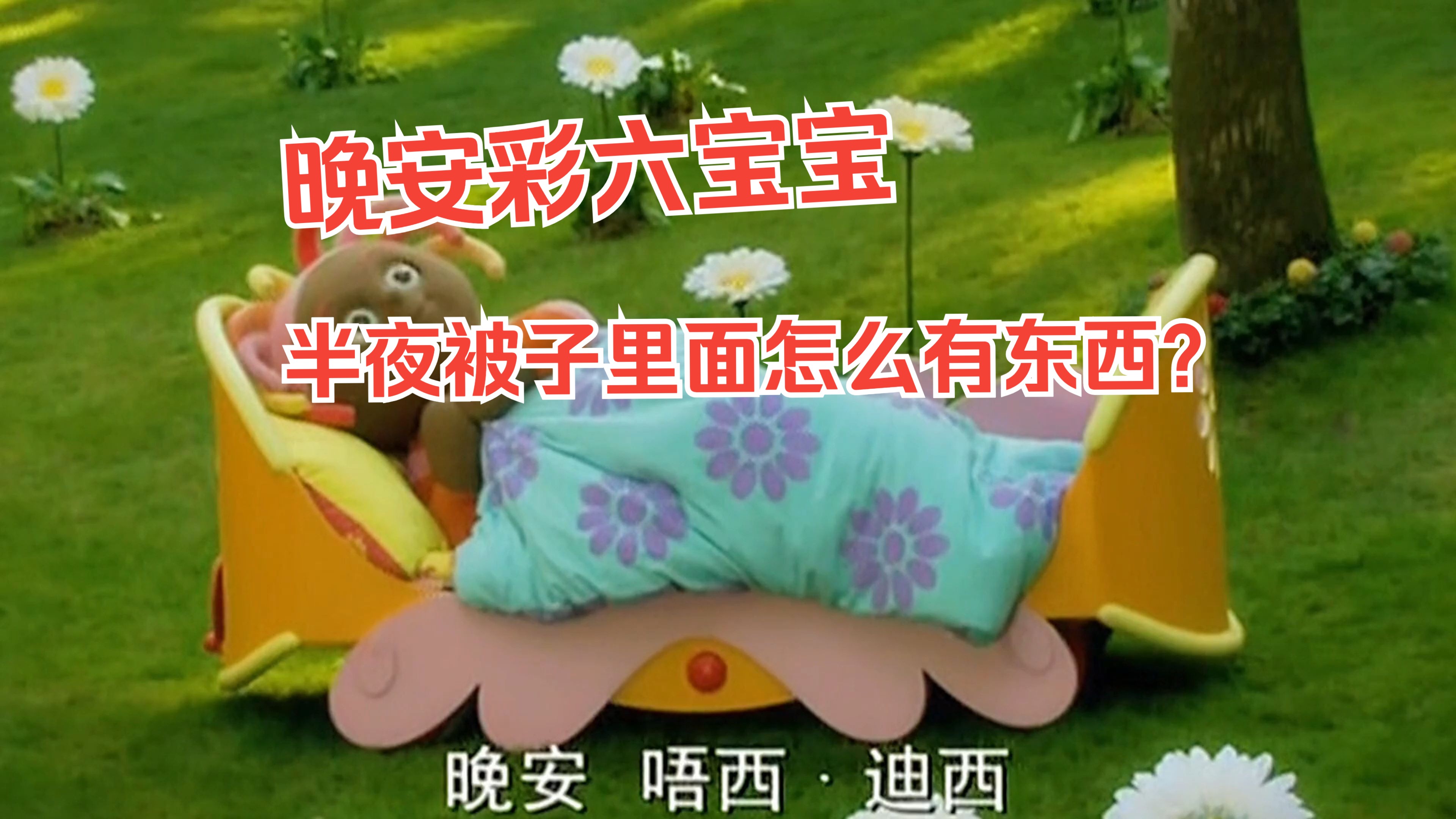 晚安,花园宝宝