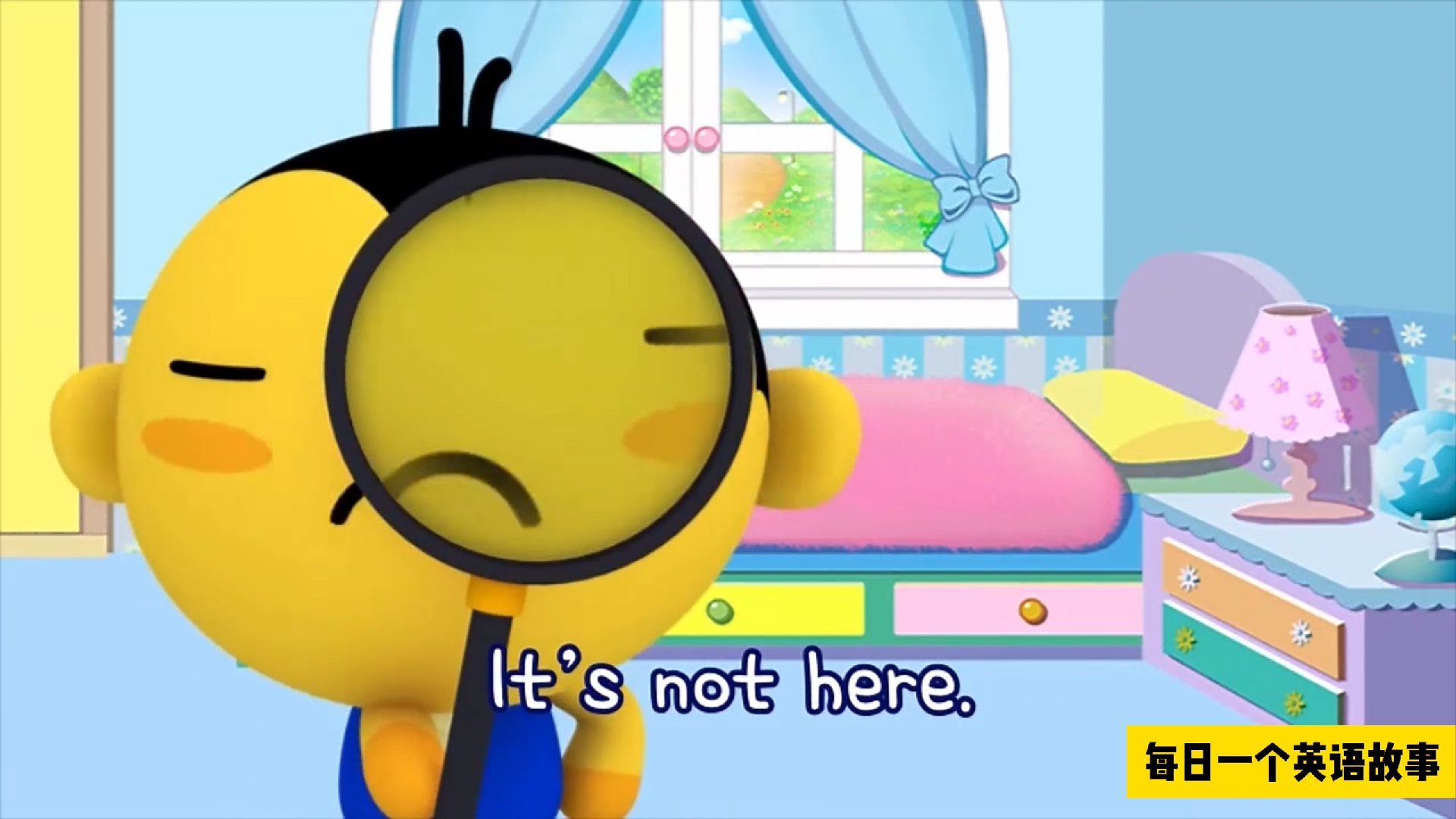 【英语故事儿歌】the missing belly button