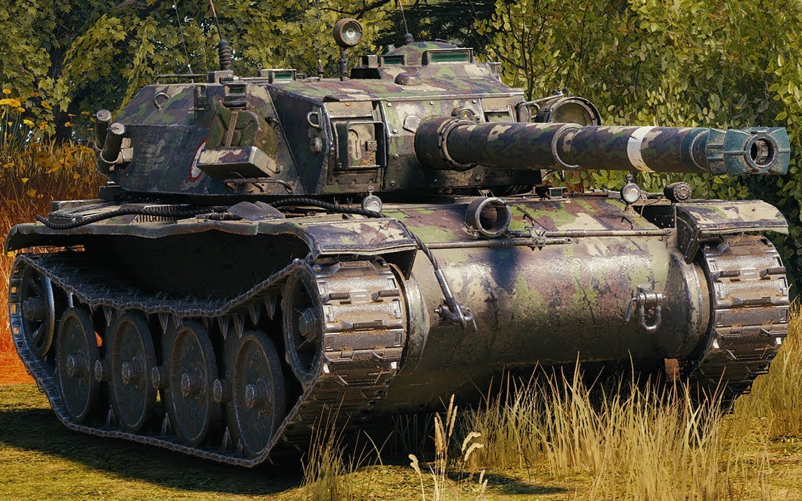 [lacho wot replays] 坦克世界 查狄伦 狂风 - 4杀 8千6伤害