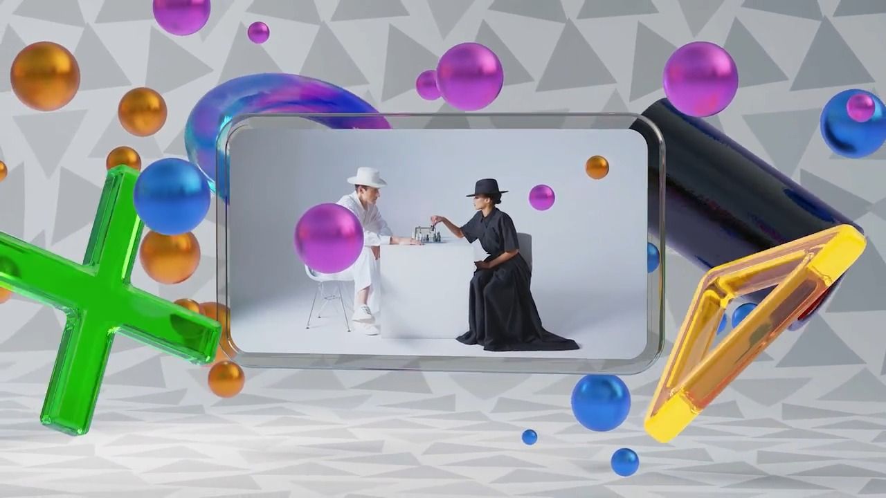 ae模板|时尚3d创意元素视频展示宣传综艺片头开场动画