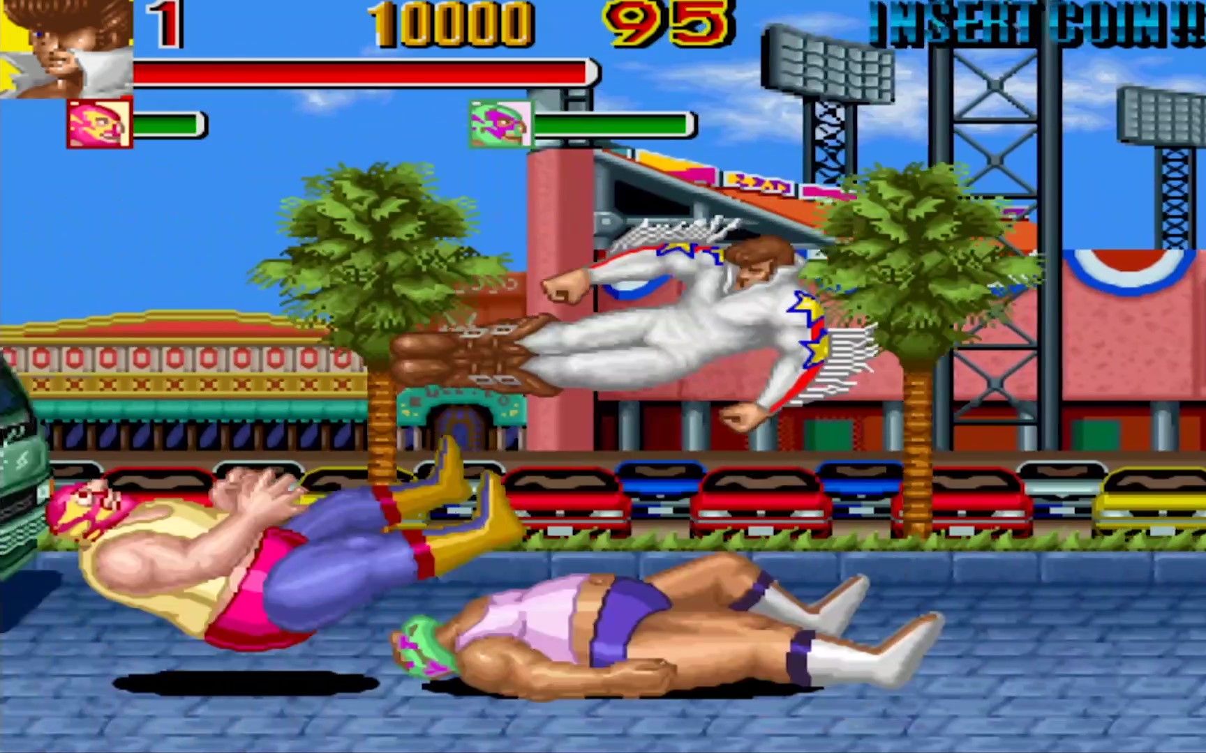 猫王 一款格斗加闯关的街机游戏 橄榄球运动员你肯定用过