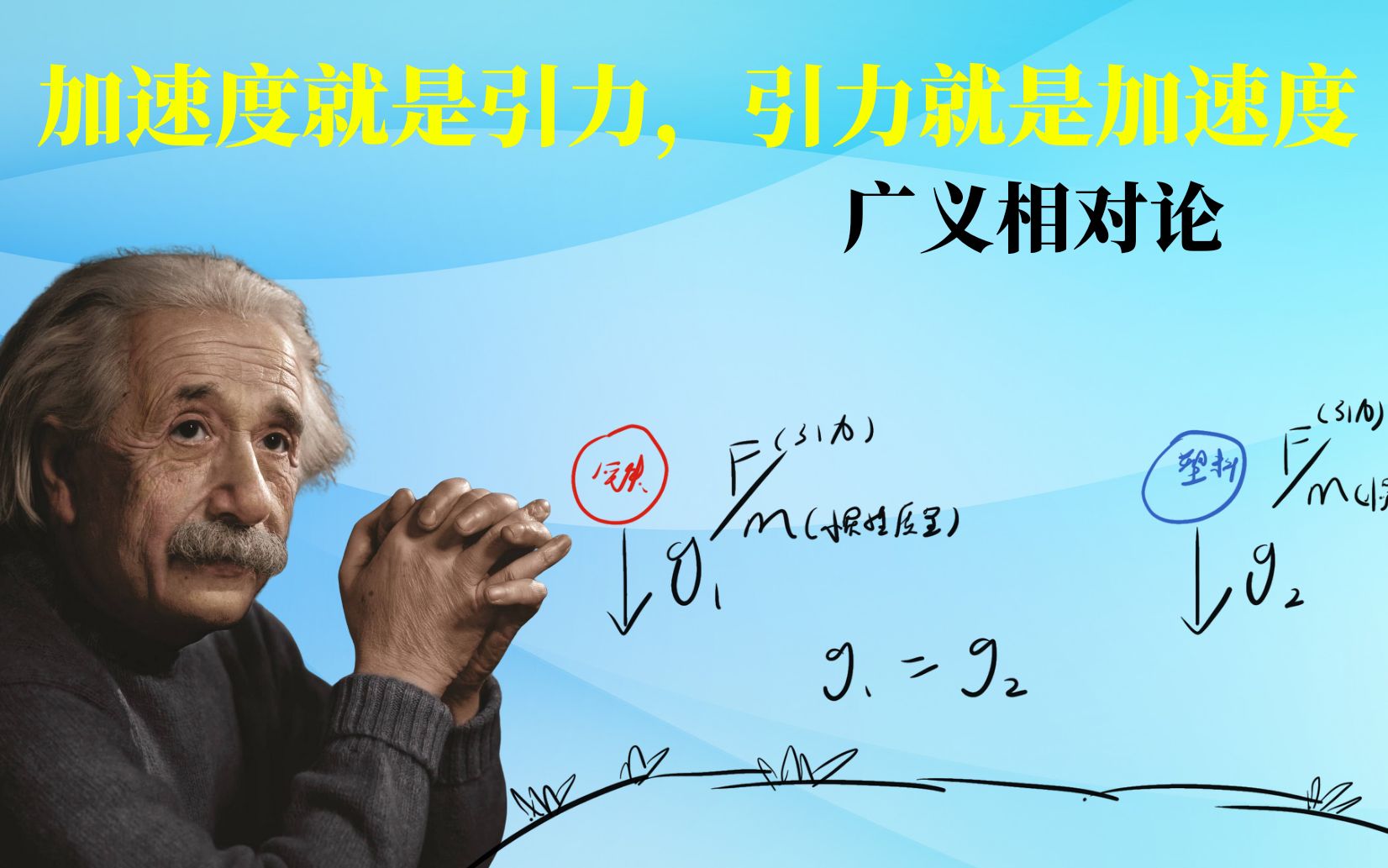 相对论(12)什么是惯性质量和引力质量,它俩相等意味着啥?哔哩哔哩bilibili