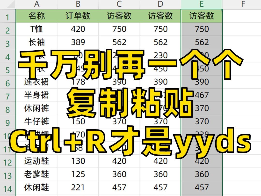 学会Ctrl+R简直打开新世界的大门!哔哩哔哩bilibili