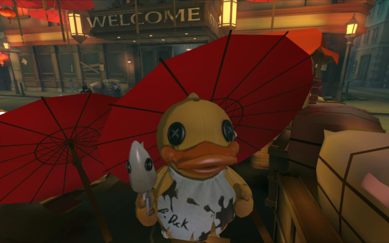 勇敢鸭鸭,不怕困难