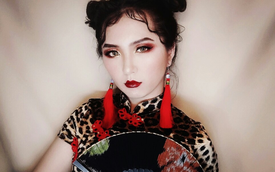 白琵鹭麻辣鸡春丽chunli主题妆容分享