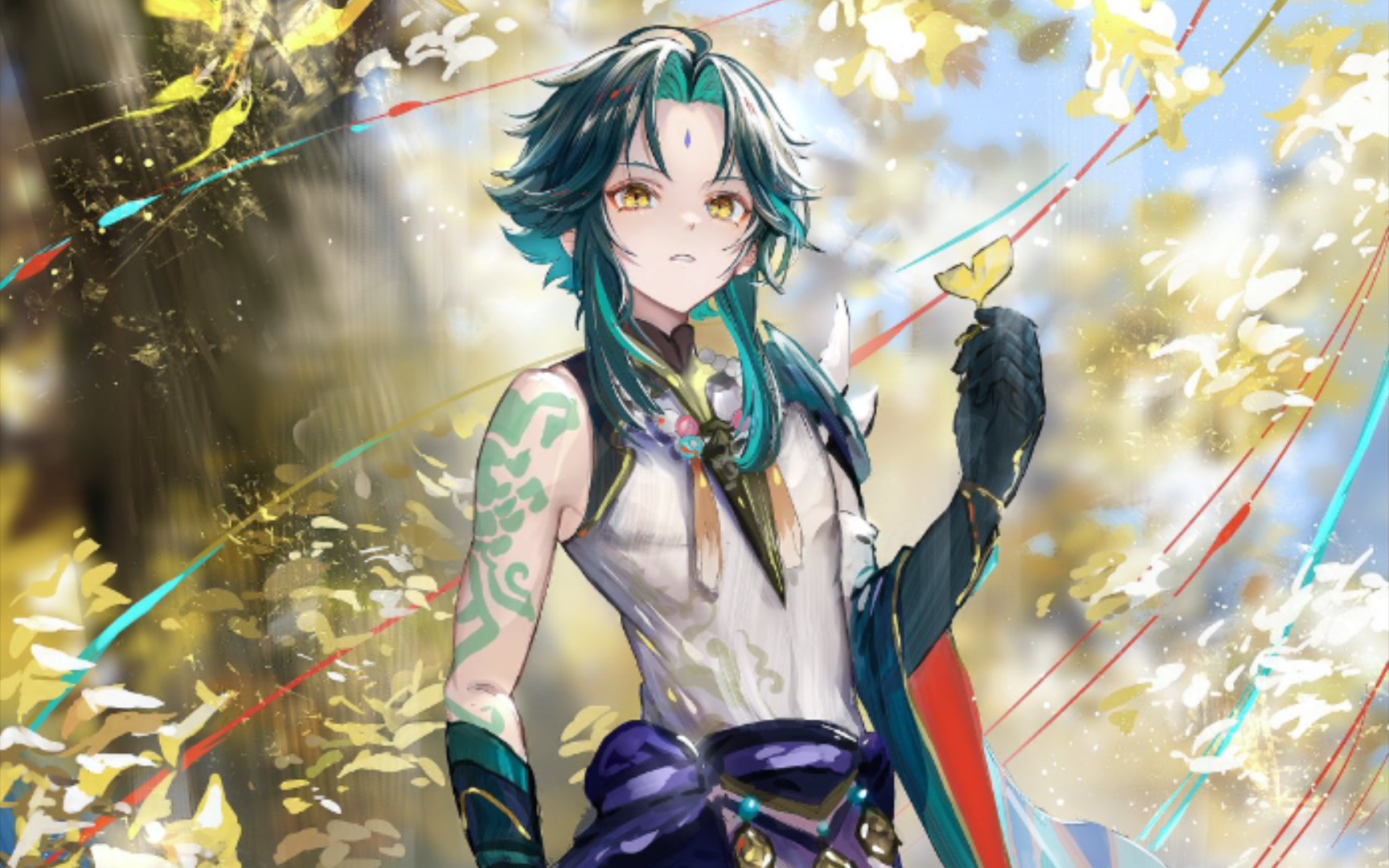 活动作品守护璃月却无人可知魈