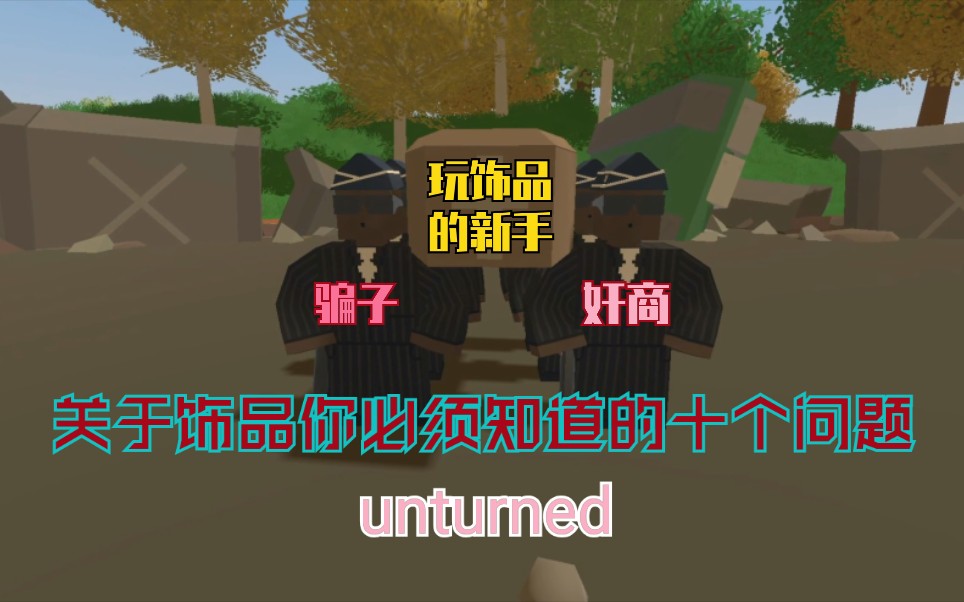 新手入坑未转变者饰品指南「干货」[unturned][科普]哔哩哔哩bilibili