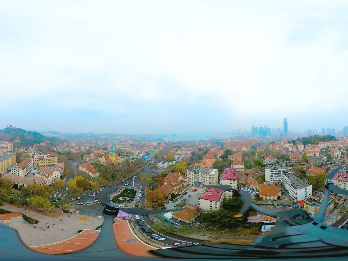 青岛城市全景vr航拍-看到不一样的视角