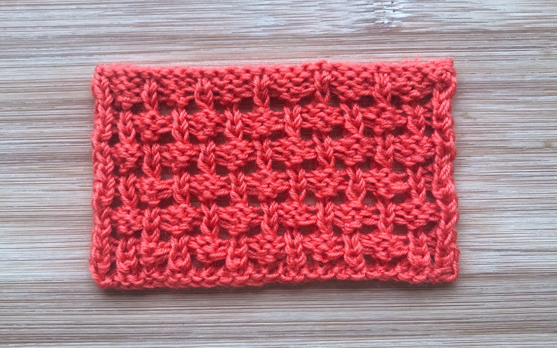 别样席纹花,简洁通透,简单好上手,适合儿童织物