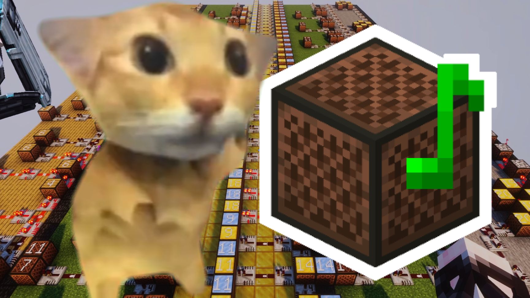 【红石音乐】Montagem Miau