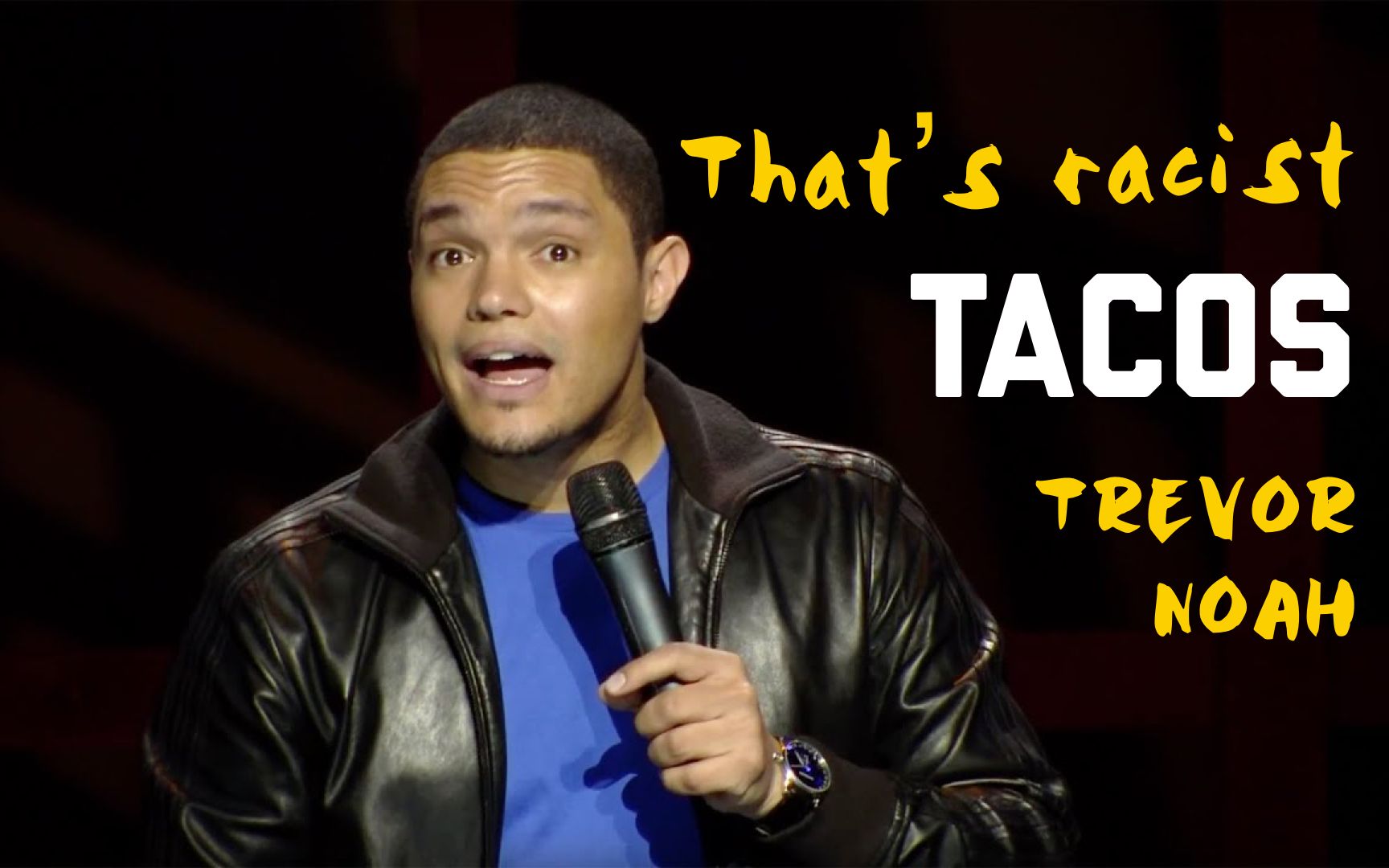 【中英字幕】崔娃trevor noah 墨西哥餐车觅食露怯记 单口喜剧小段