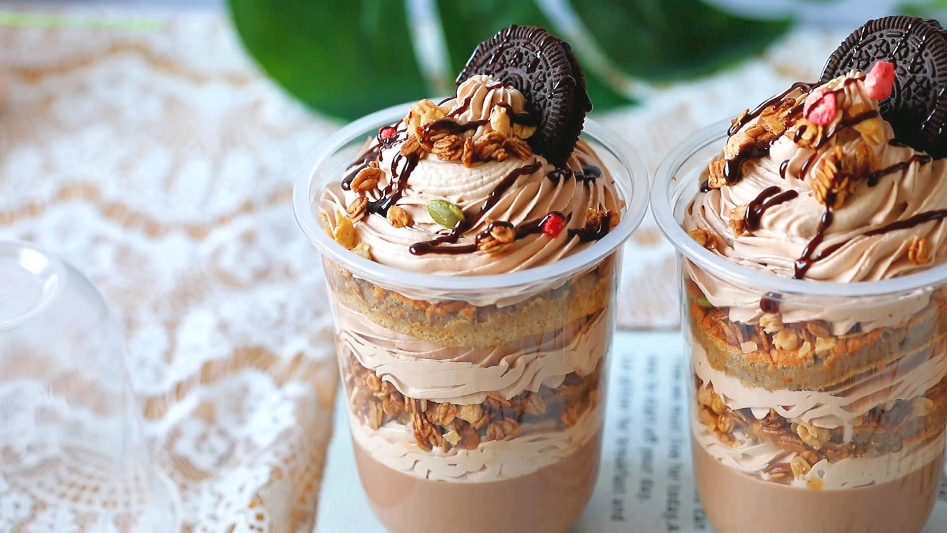 私房爆款甜品,巧克力啵啵杯,好吃不停嘴,学会再也不用排队买了