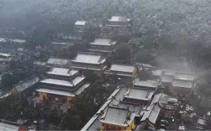 杭州灵隐寺雪景