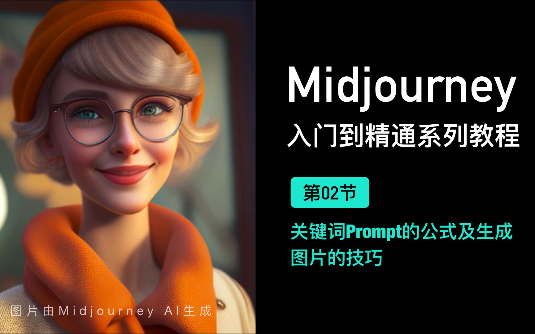 02-關鍵詞prompt的公式及繪圖的技巧(midjourney入門到精通系列教程 )