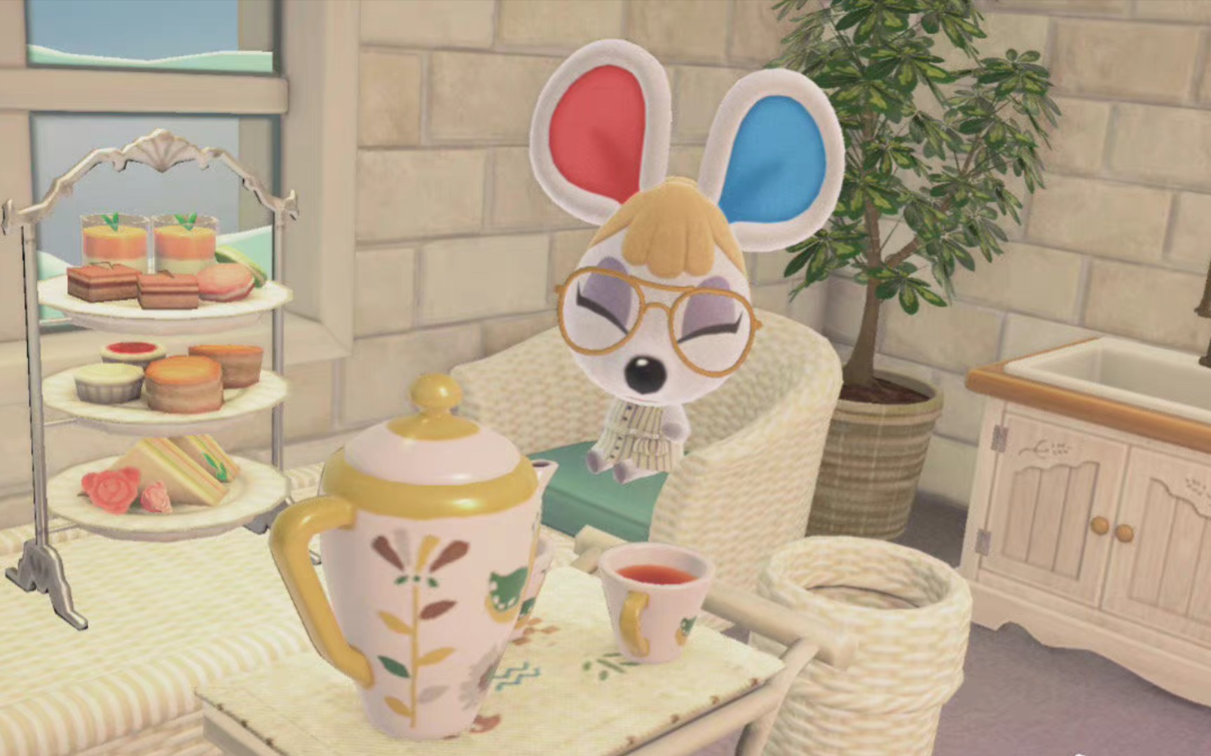 动物森友会-快乐家乐园 | 悠闲的茶歇时光 初次装修设计