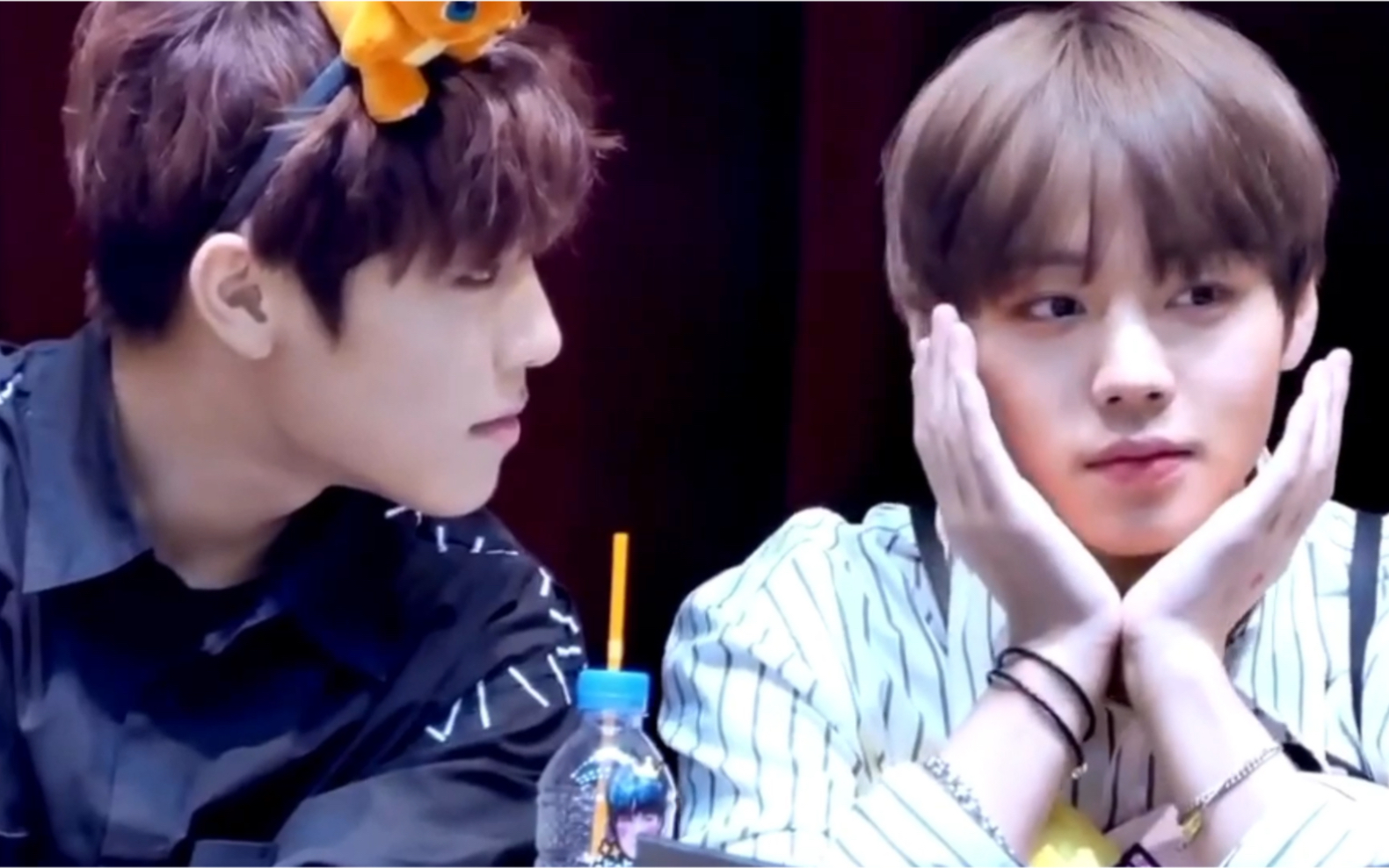 【朴佑镇&朴志训】莫?还有人在磕粉肠团?噢 原来是我啊