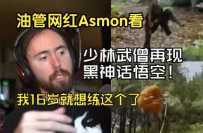 Video herunterladen: Asmongold看少林武僧演绎黑神话悟空 我曾经也想练这个来着