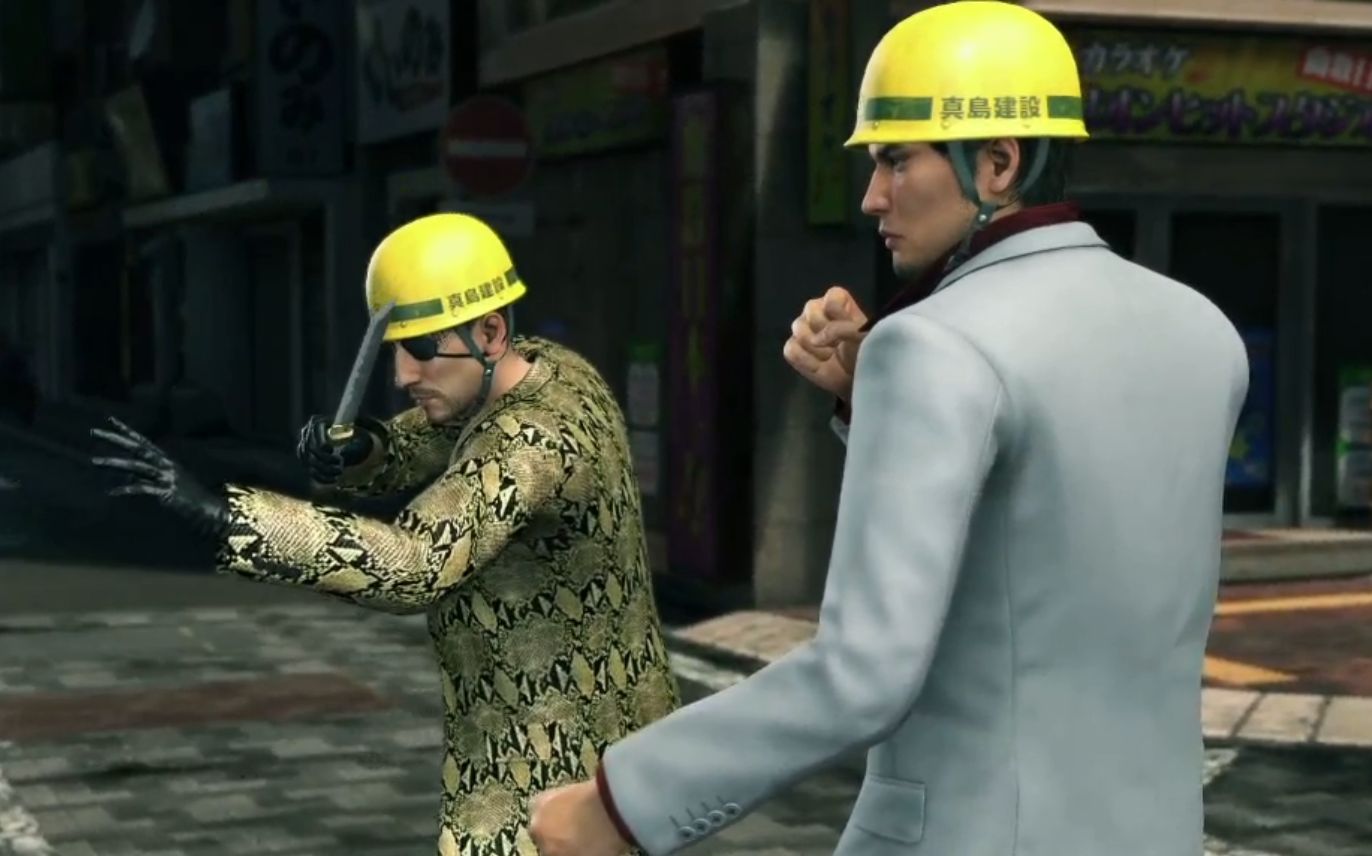 【折木】(一起来战斗吧)如龙极2实况娱乐解说-真岛建设03_哔哩哔哩 (