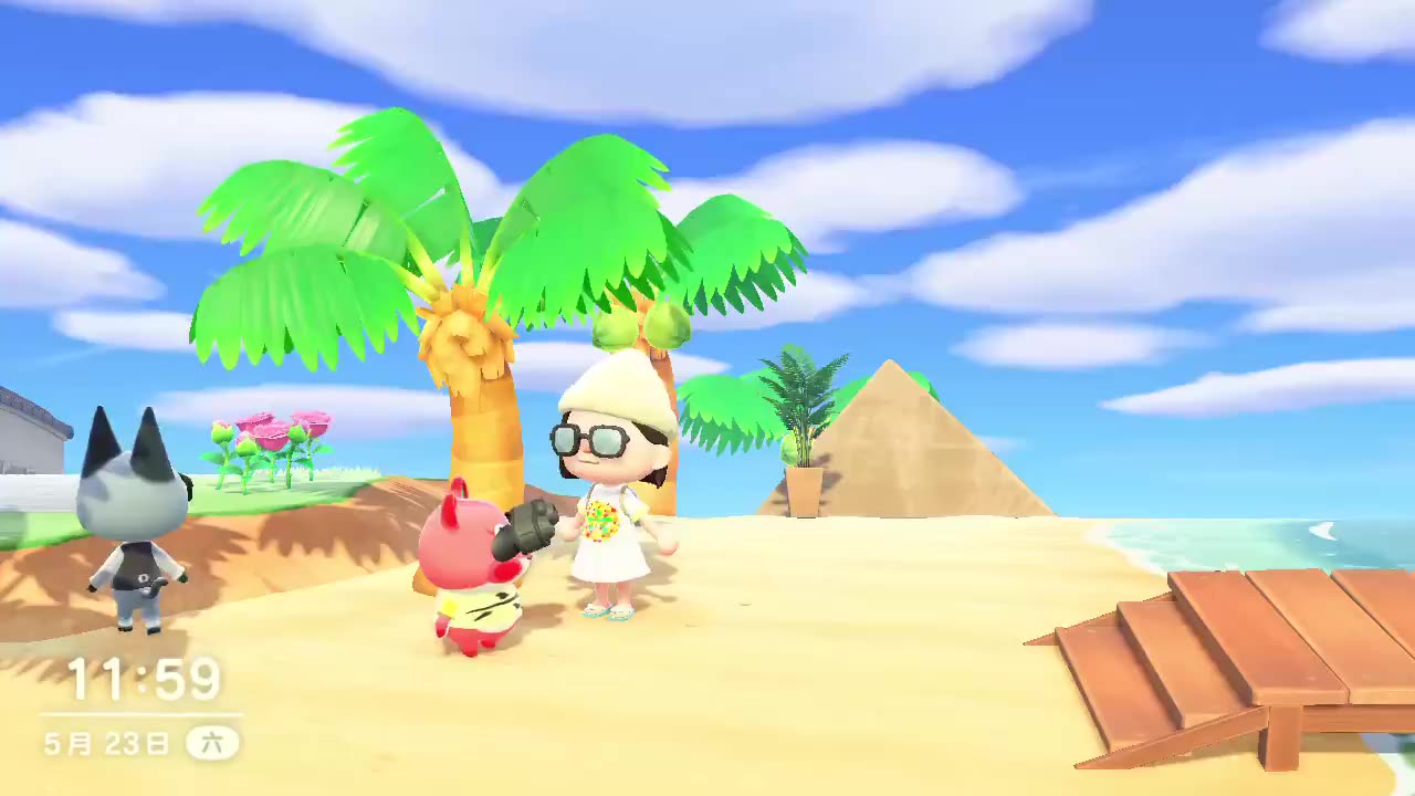 动物之森小猪猪你就是这个岛最靓的猪