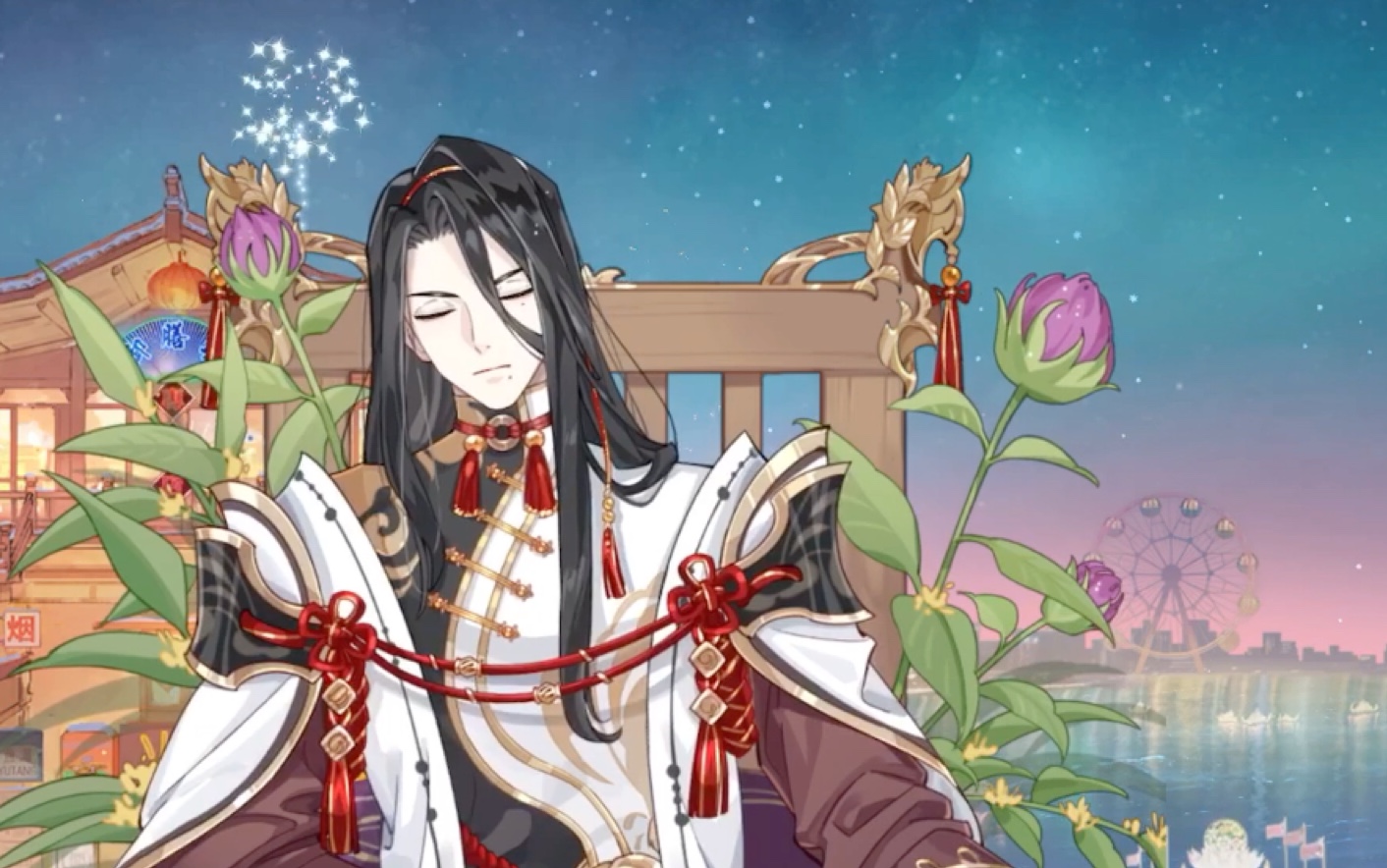 【食物语】每一帧的师父都是不一样的～屠苏酒主界面l2d