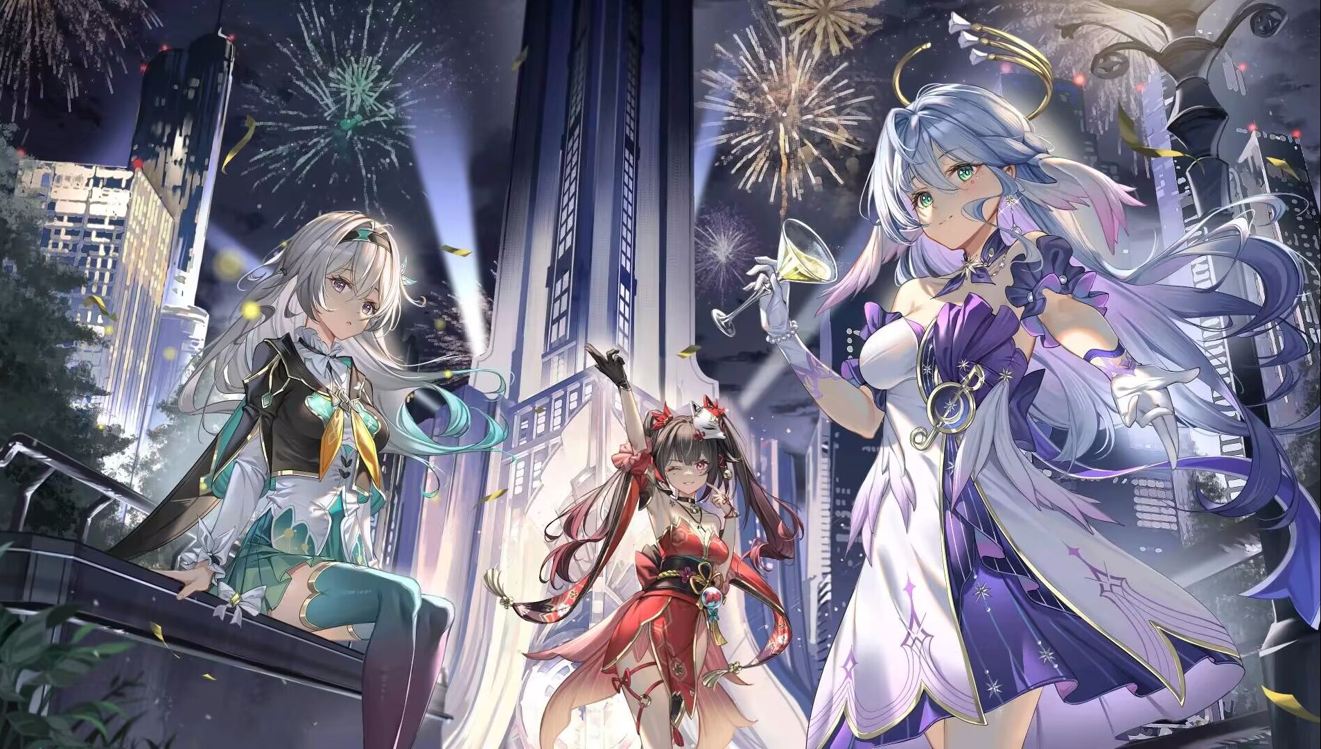 2.2前瞻 知更鸟实机演示 同谐女主 流萤立绘