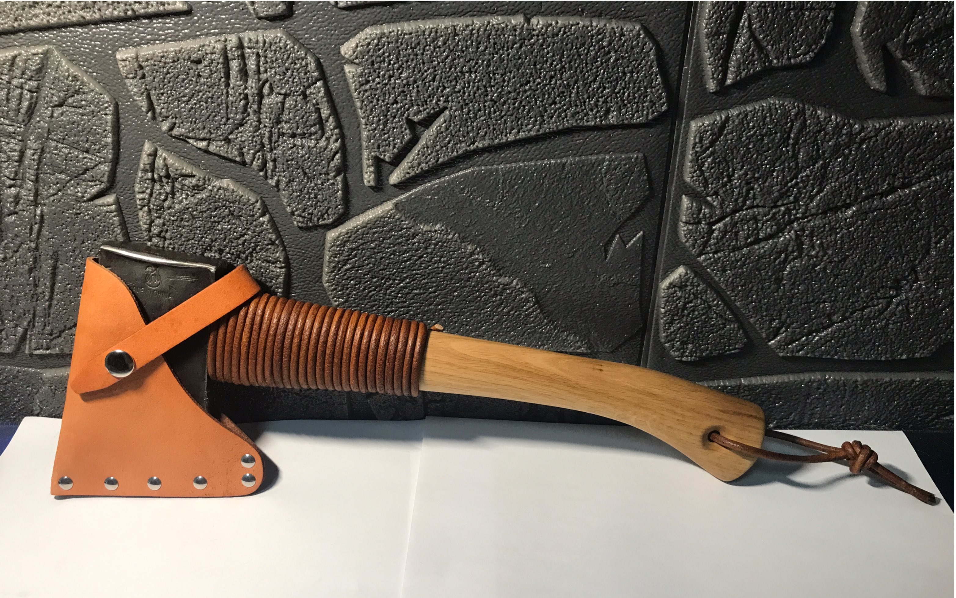 制作自己喜欢的小斧头