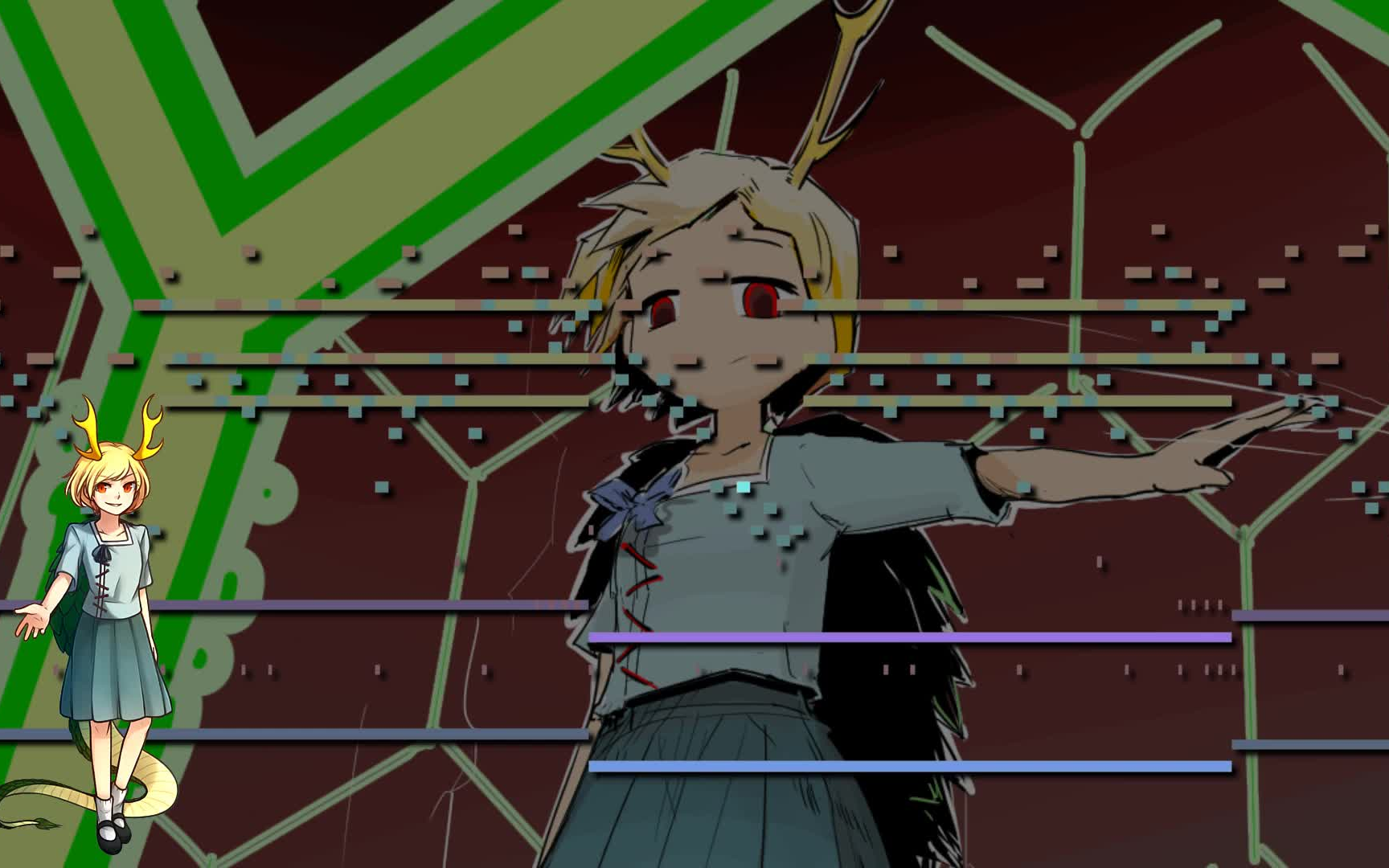 [东方鬼形兽] tortoise dragon ～ 幸运与不幸 (midi)