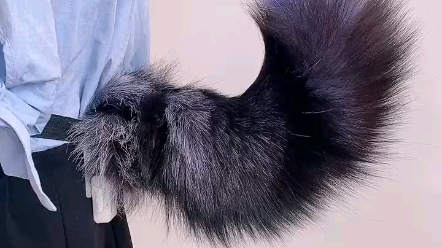 白狐,银狐兽尾巴,cos道具洛丽塔furry装尾巴可任意凹造型接受定制