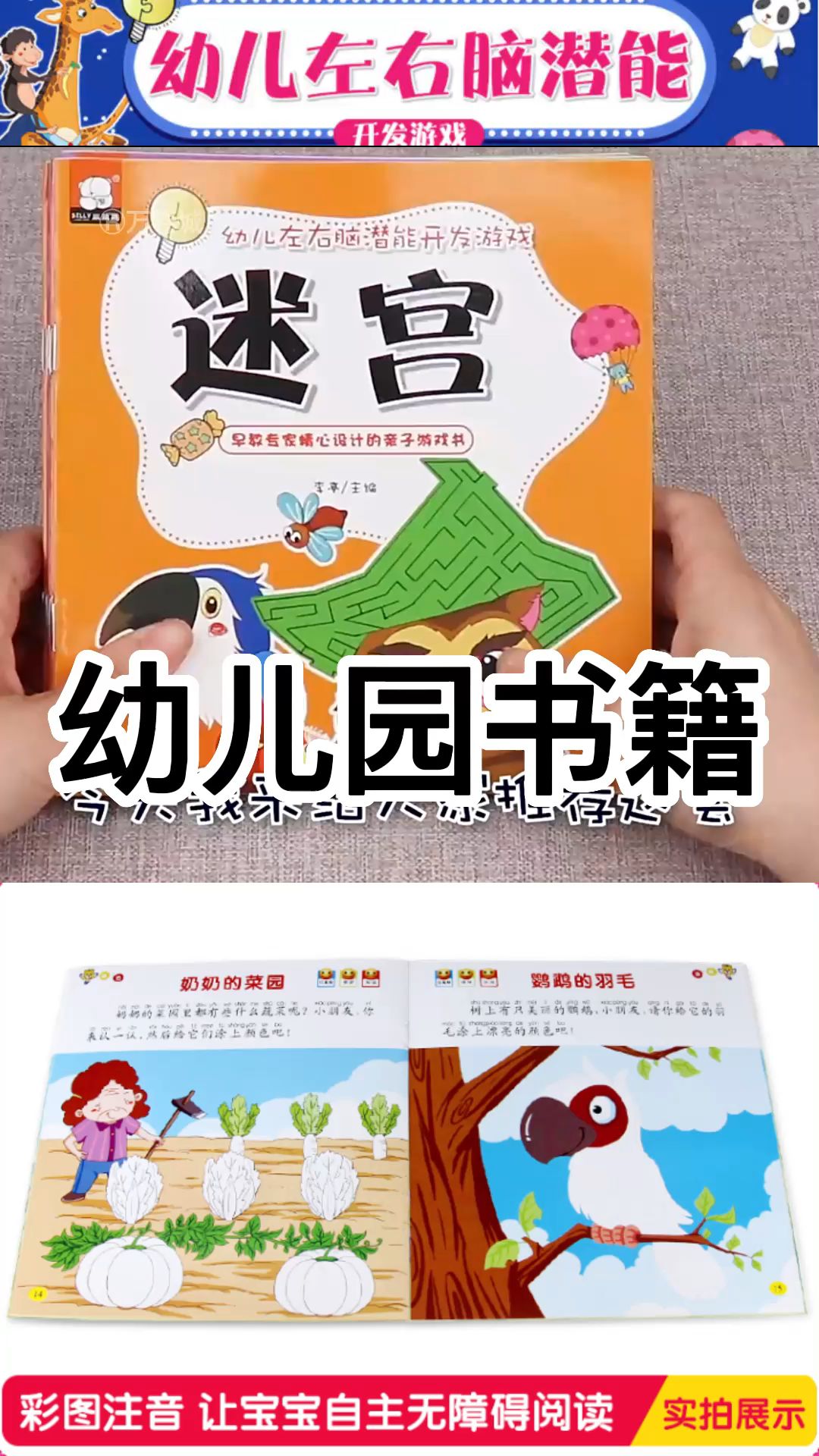 幼儿园书籍 全套 早教10本 中班小班幼儿用书哔哩哔哩bilibili