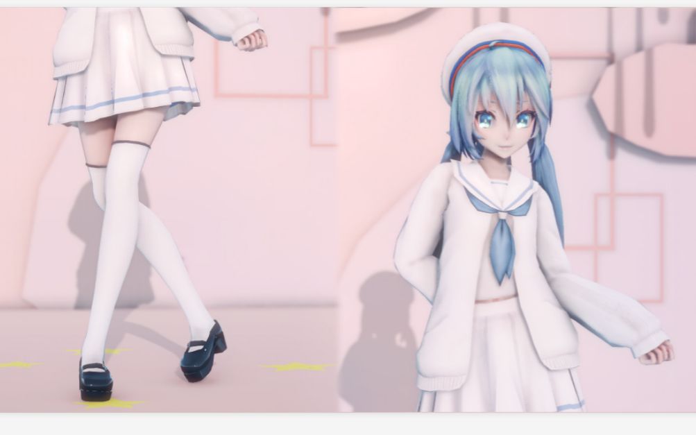 [图]【MMD/60FPS】❤你是如此与众不同❤miku/Classic/柔和向渲染