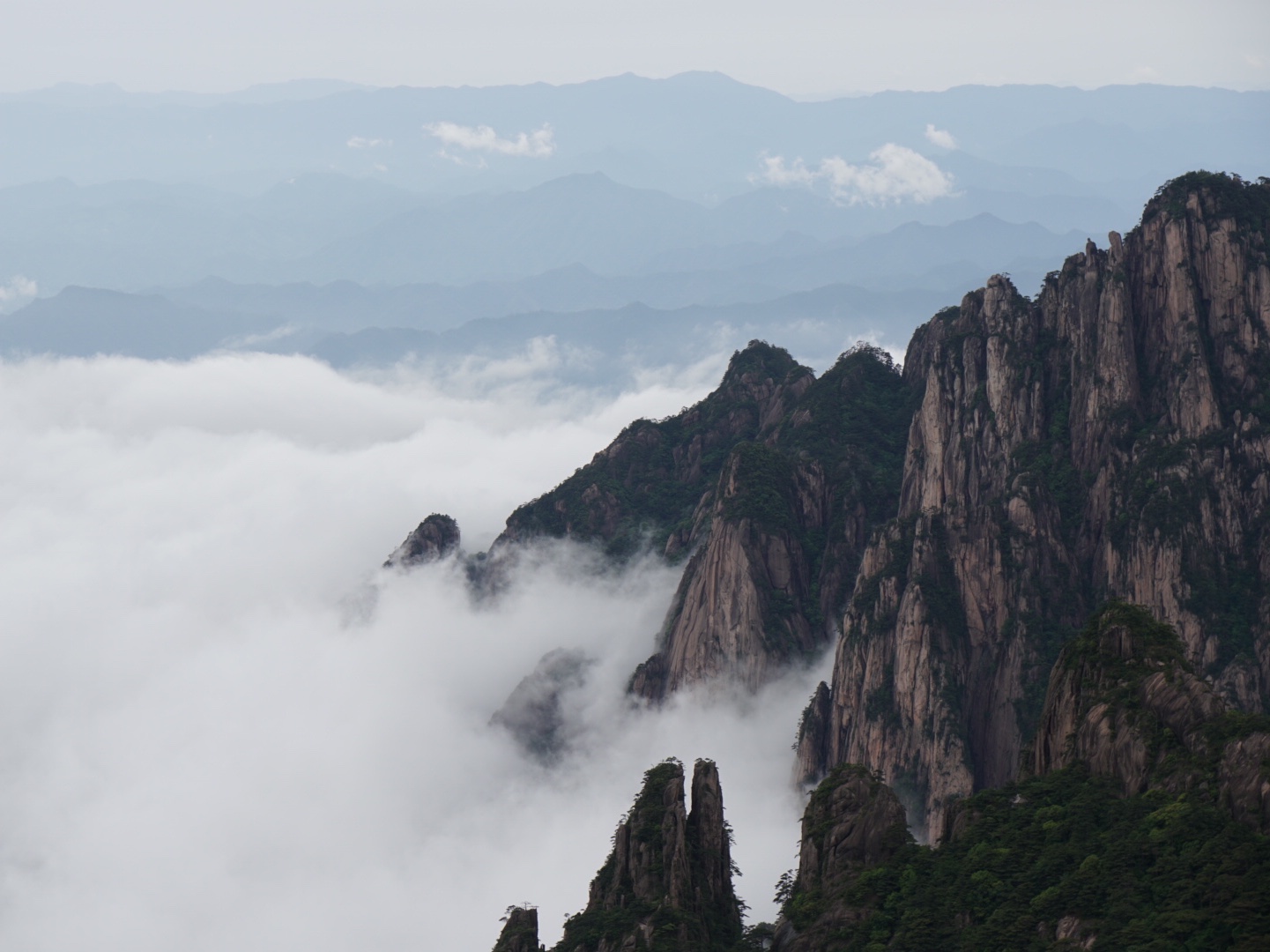 黄山·缆车视角≈航拍中国