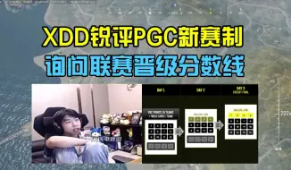 Скачать видео: XDD锐评2024PGC新赛制，询问联赛晋级世界赛分数线！