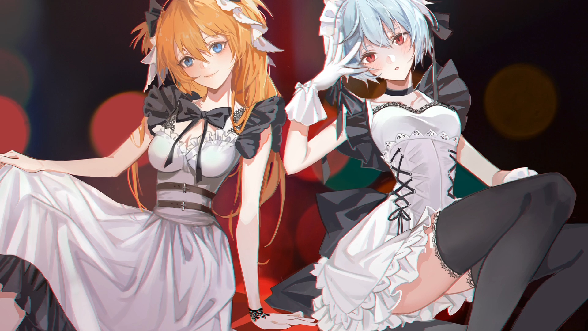 完整版-【恋爱循环】,【明日香】&【绫波丽】两个甜妹齐上阵,这谁顶得