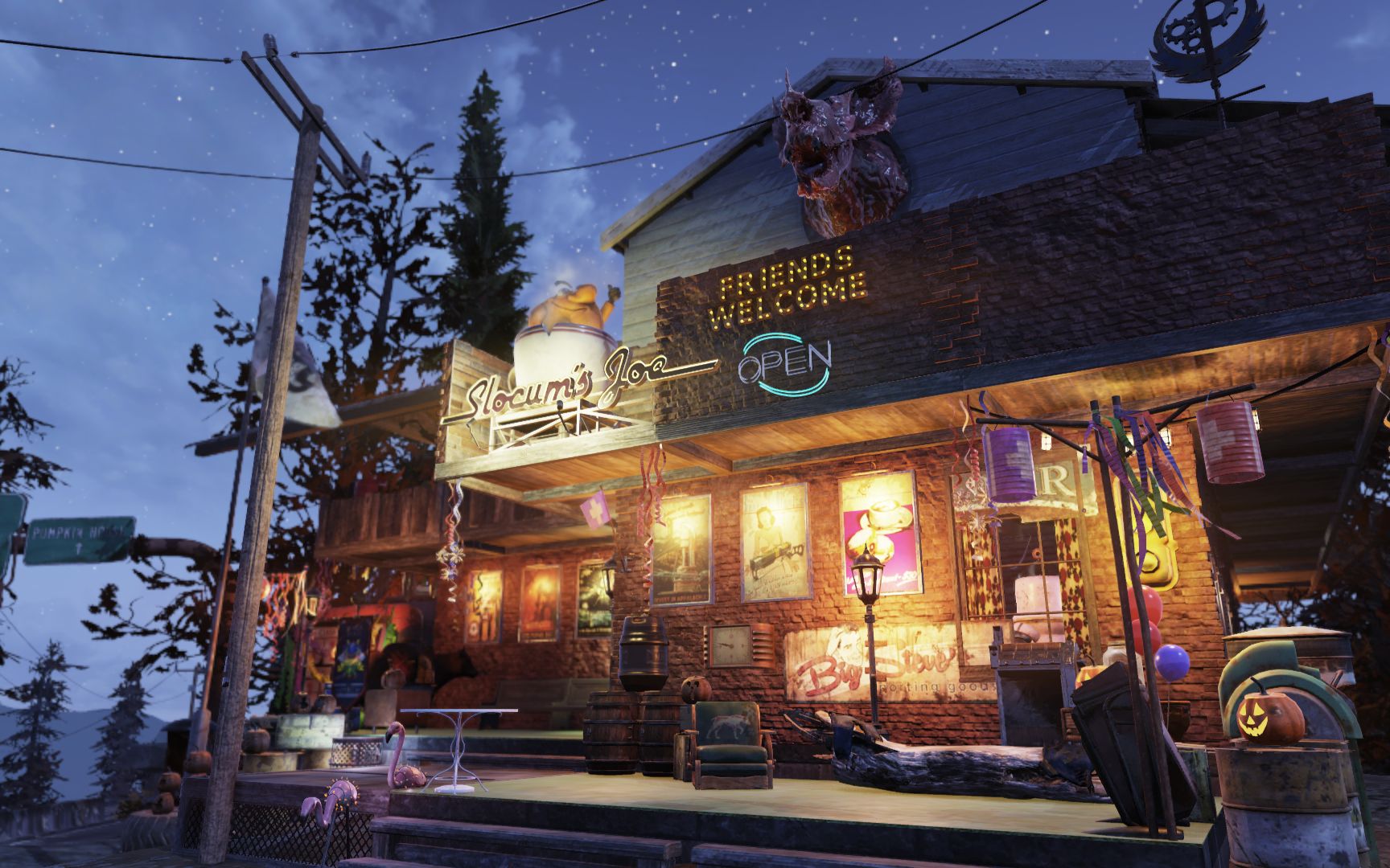 辐射76简单的房子建造兄弟会大门口