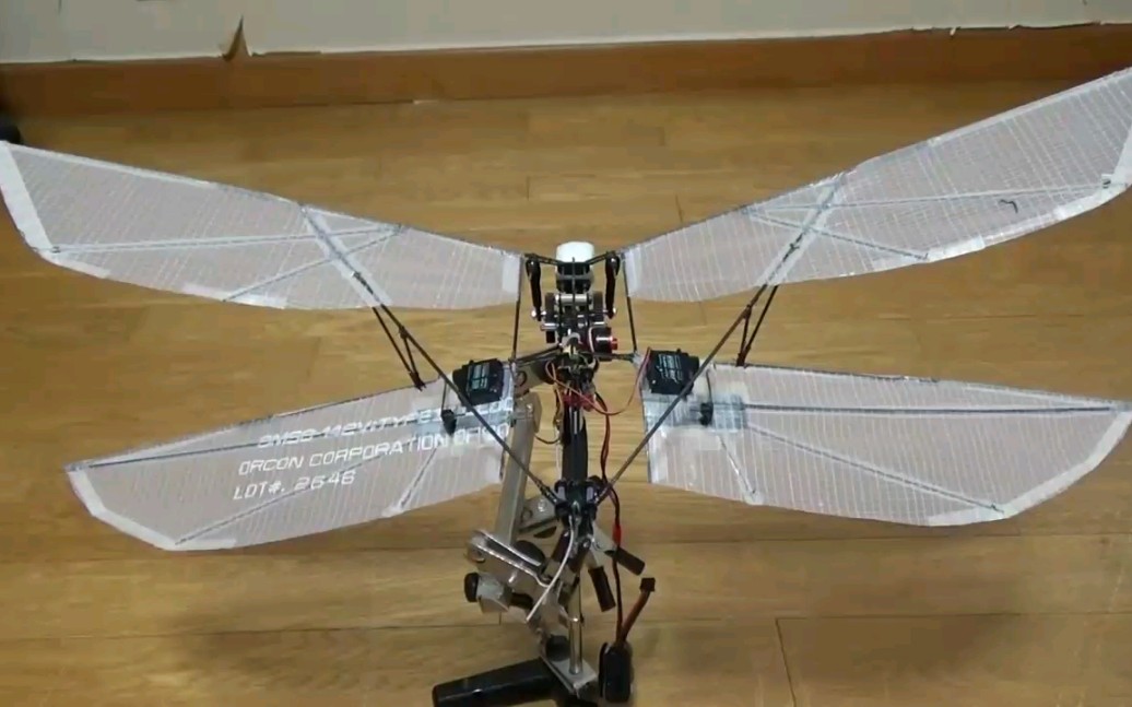 扑翼机飞行测试_哔哩哔哩_bilibili