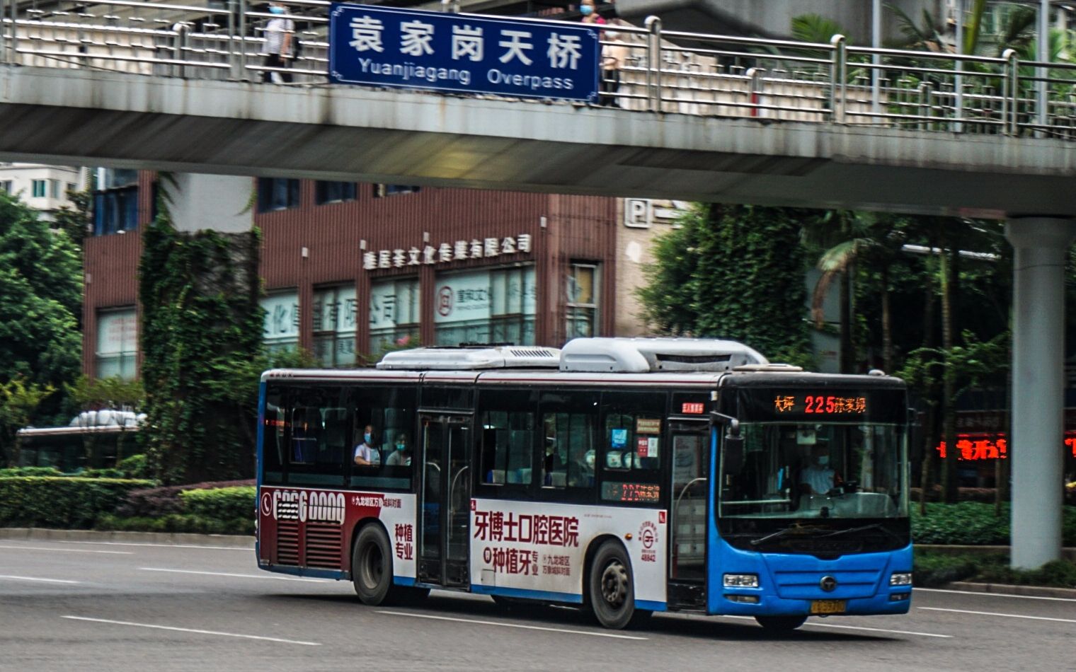 重庆公交 225(陈家坝→长江二路)