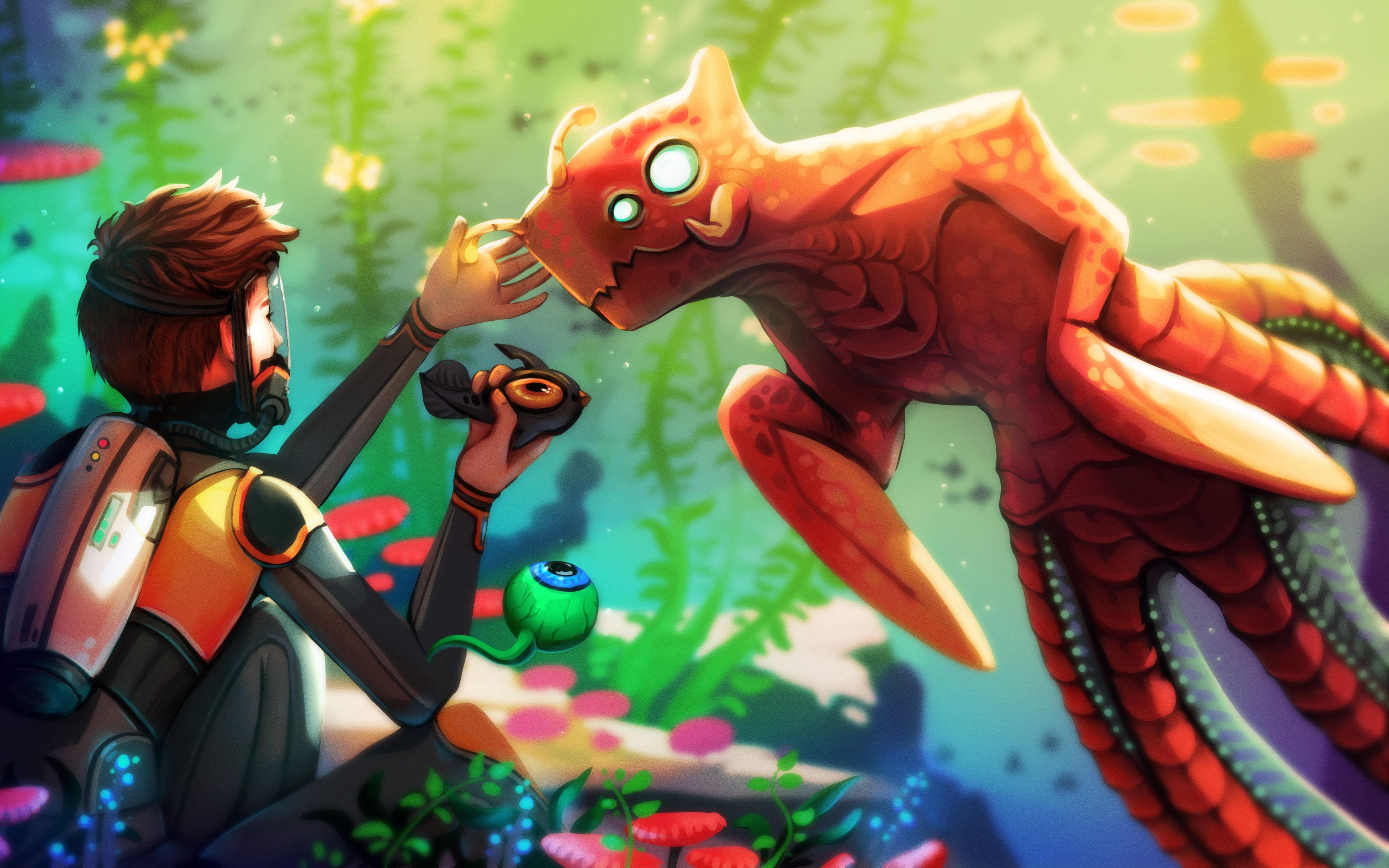 subnautica美丽水世界多人联机01 - we are feeling bumpy-jumpy!